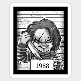 Horror Prison - The killer Doll Sticker